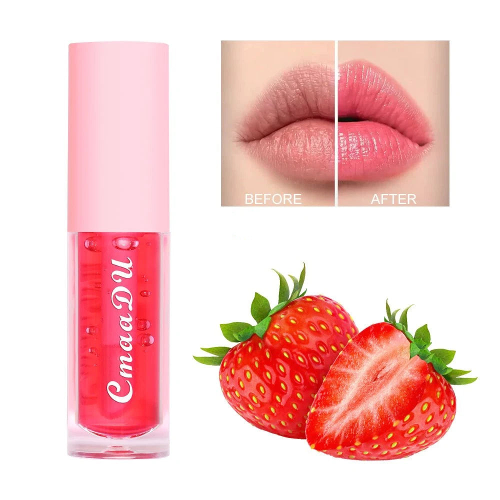 6 Cores Hidratante Labial com Sabor de Frutas e Mudança de Cor - Luna Fashion Style - 