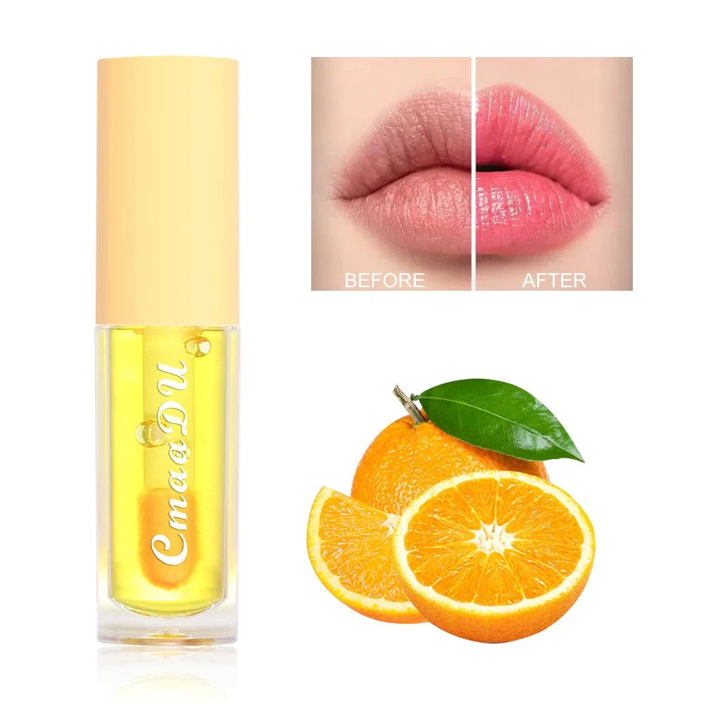 6 Cores Hidratante Labial com Sabor de Frutas e Mudança de Cor - Luna Fashion Style - 