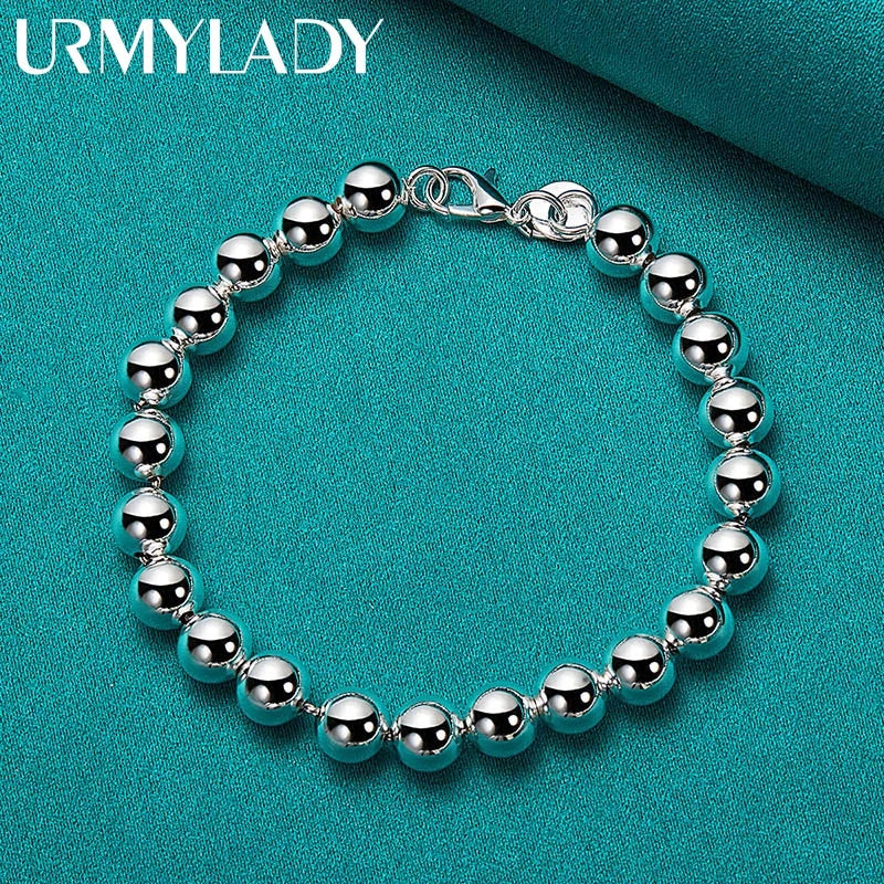 Pulseira SilverBeads - Prata 925 com Esferas de 6mm