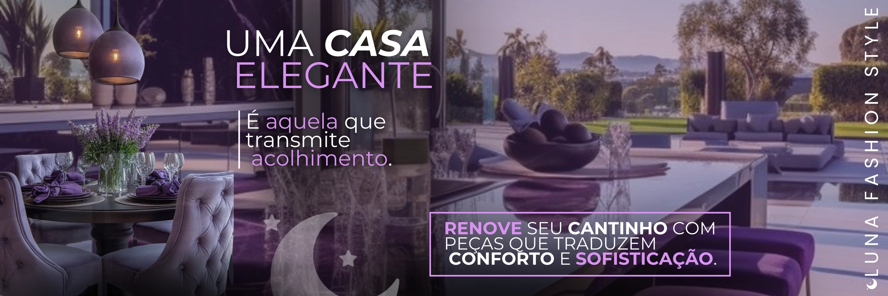 Casa & Jardim: Decoração e Organização | Luna Fashion Style. Transforme seu lar com utensílios domésticos, itens de decoração, organizadores e acessórios para jardim. Praticidade e estilo em um só lugar. decoração para sala de estar. organizadores domésticos. acessórios para jardim. utensílios de cozinha modernos. eletrodomésticos compactos. Sala de estar decorada com sofá moderno, plantas ornamentais e itens de decoração elegantes.