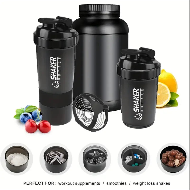 PowerShake™ - Botella mezcladora con compartimento para suplementos
