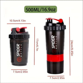 PowerShake™ - Botella mezcladora con compartimento para suplementos