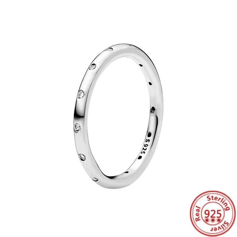 QueenShine™ - Anillo de plata 925 con circonita brillante