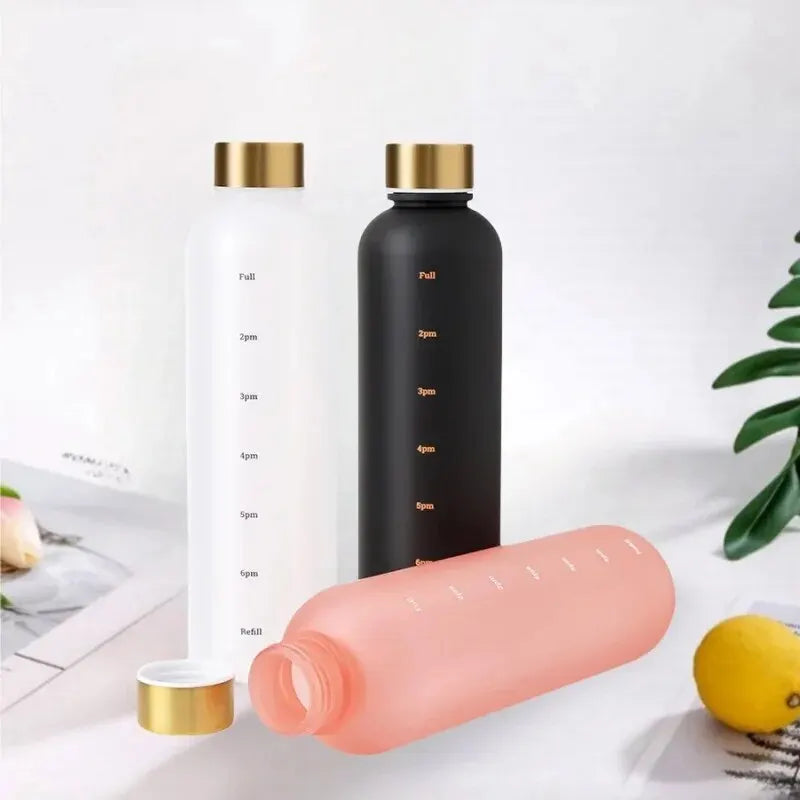 HydraTime™ - 1L Motivational Bottle with Timer
