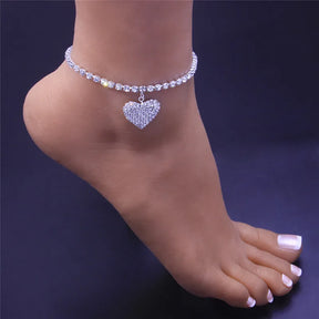GlamAnklet™ - Tobillera de lujo con diamantes de imitación
