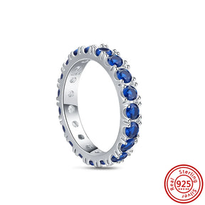 QueenShine™ - Anillo de plata 925 con circonita brillante