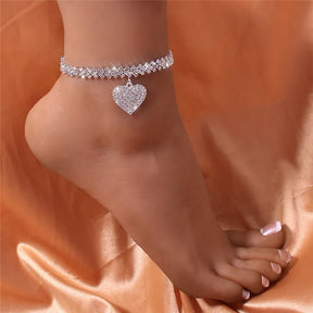 GlamAnklet™ - Tobillera de lujo con diamantes de imitación