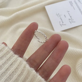 Elegance925™ - Anillo ajustable de plata de ley