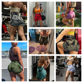 FlexFit™ - Seamless High-Waisted Workout Shorts