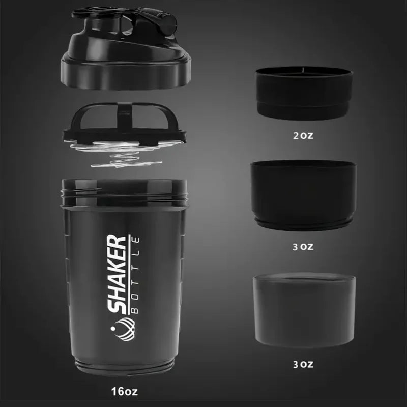 PowerShake™ - Botella mezcladora con compartimento para suplementos