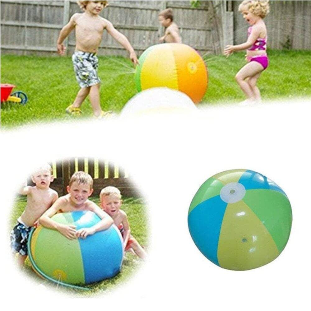 Bola Com Esguicho Para Piscina/Pátio | Ultra Diversão - Luna Fashion Style - bola com esguicho