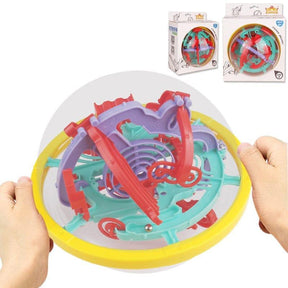 Bola Labirinto 3D Aprendizagem Divertida - Luna Fashion Style - brinquedos