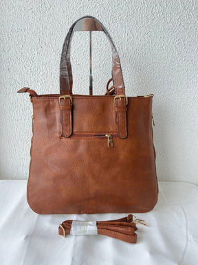 Bolsa Grande Feminina com Fundo Expansível - Luna Fashion Style - 