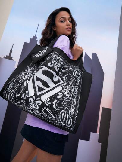 Bolsa Tote HARRY POTTER Oversized - Luna Fashion Style - 