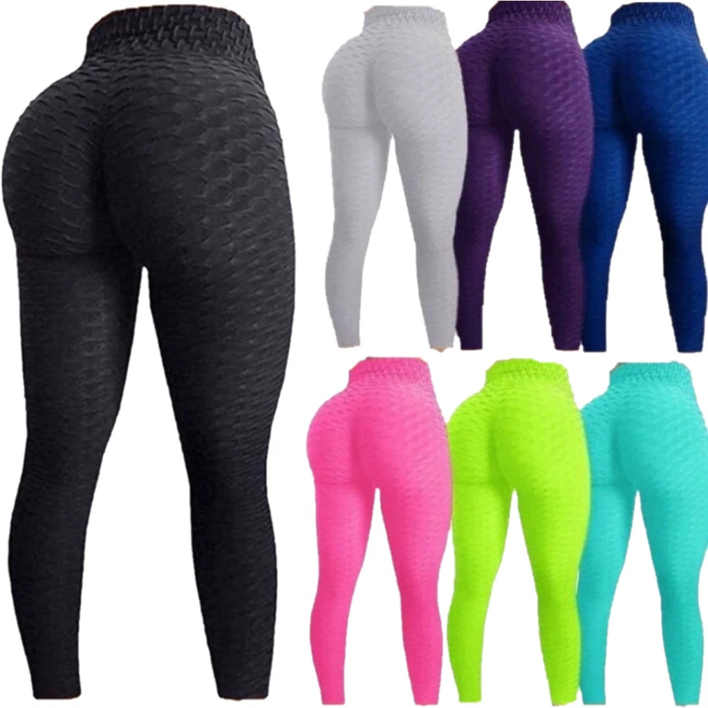 Leggings de burbuja de cintura alta | Transparencia cero