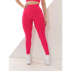 Leggings de burbuja de cintura alta | Transparencia cero