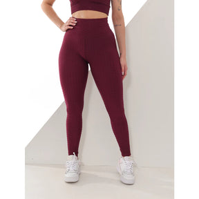 Leggings de burbuja de cintura alta | Transparencia cero