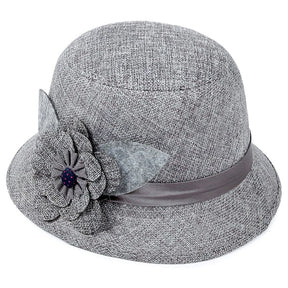 Chapéu Clochê Feminino Retrô de Verão com Forro | Estilo Elegante, Leve e Confortável
