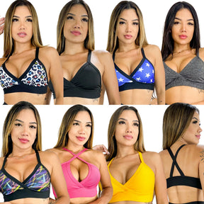 Kit c/ 3 Tops Fitness | Conforto, Sustentação e Estilo