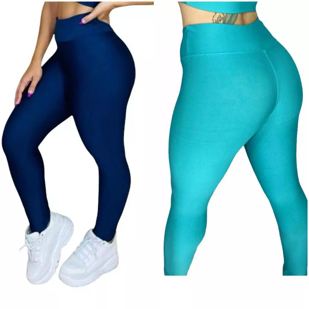 Kit 2 Leggings Suplex | Transparencia cero