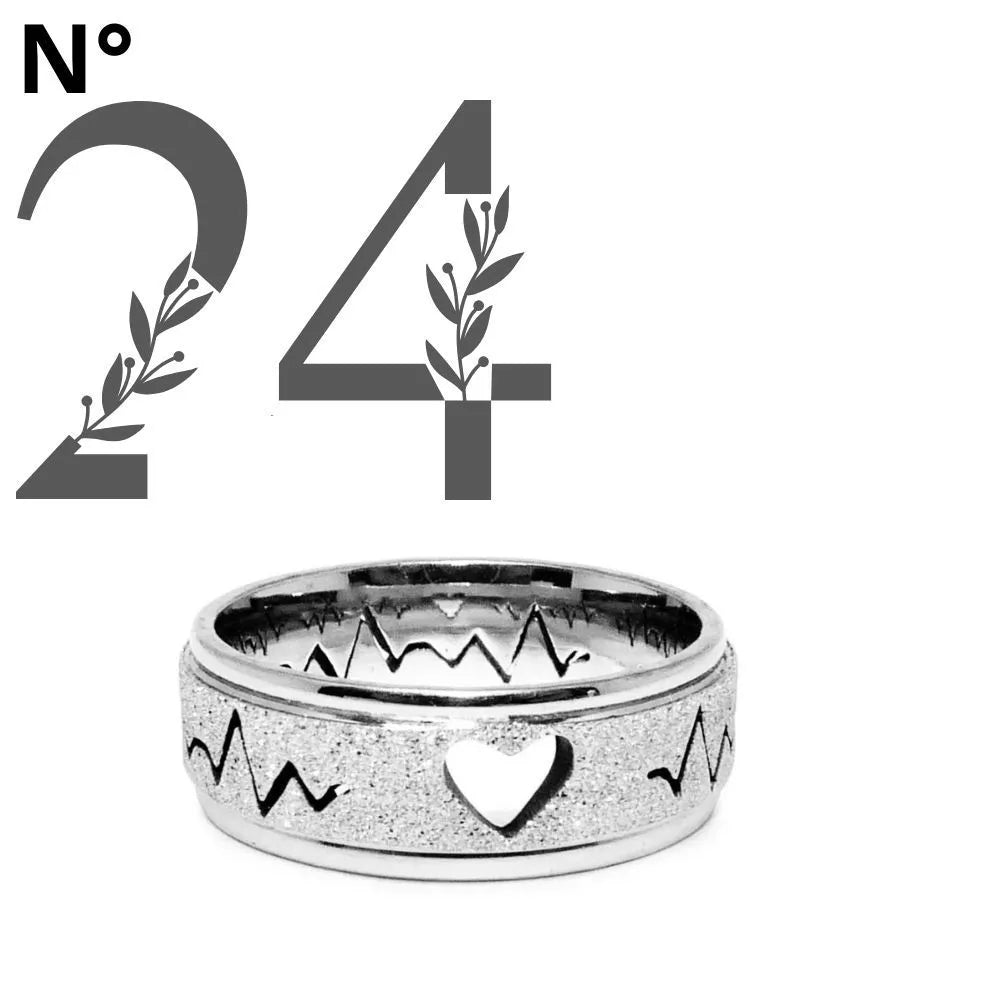 Par de Alianças SilverLove - Banhadas a Prata 925 + Solitário