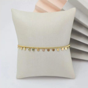 Grumet Kit - Choker Necklace and Bracelet Plated in 18K Gold and 925 Silver