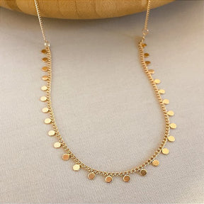 Grumet Kit - Choker Necklace and Bracelet Plated in 18K Gold and 925 Silver