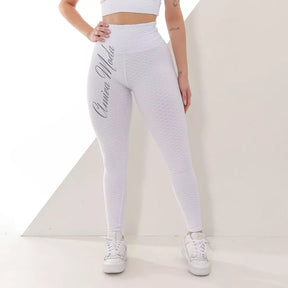 Leggings de burbuja de cintura alta | Transparencia cero