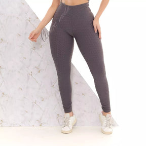 Leggings de burbuja de cintura alta | Transparencia cero