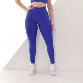 Leggings de burbuja de cintura alta | Transparencia cero