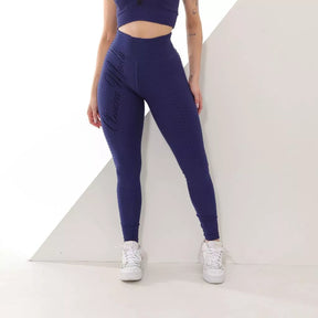 Leggings de burbuja de cintura alta | Transparencia cero