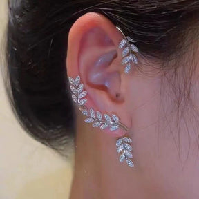 Brinco Ear Cuff Borboleta com Strass – Estilo Fairy, Feminino e Elegante