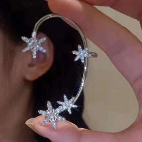 Brinco Ear Cuff Borboleta com Strass – Estilo Fairy, Feminino e Elegante