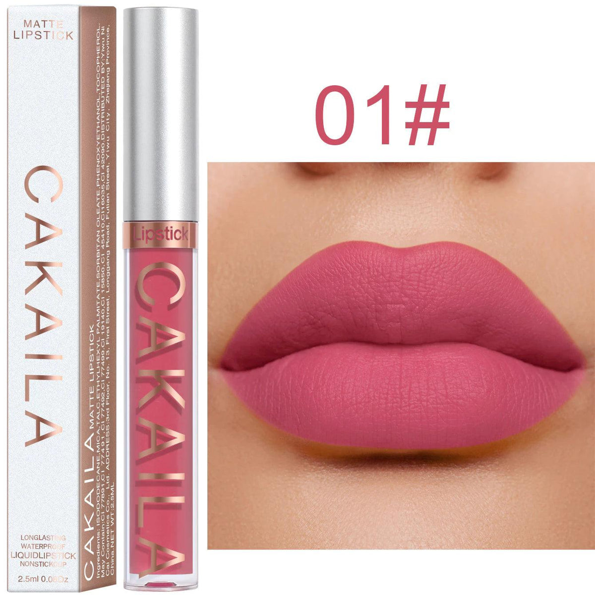 Brilho Labial Fosco | 18 Cores à prova d'água - Luna Fashion Style - 