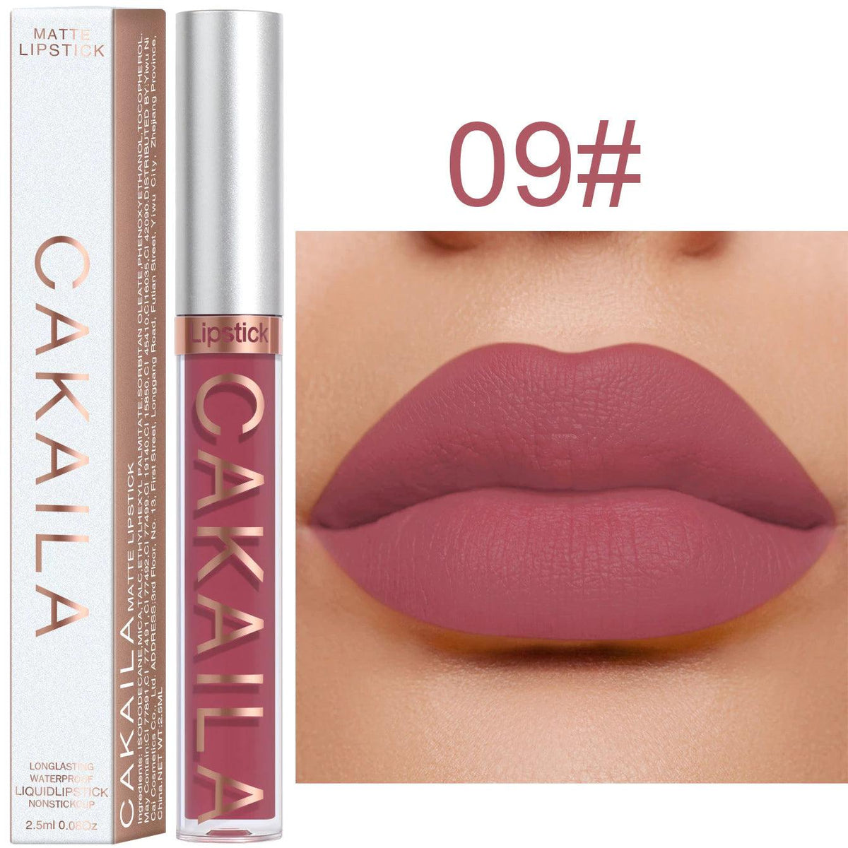 Brilho Labial Fosco | 18 Cores à prova d'água - Luna Fashion Style - 