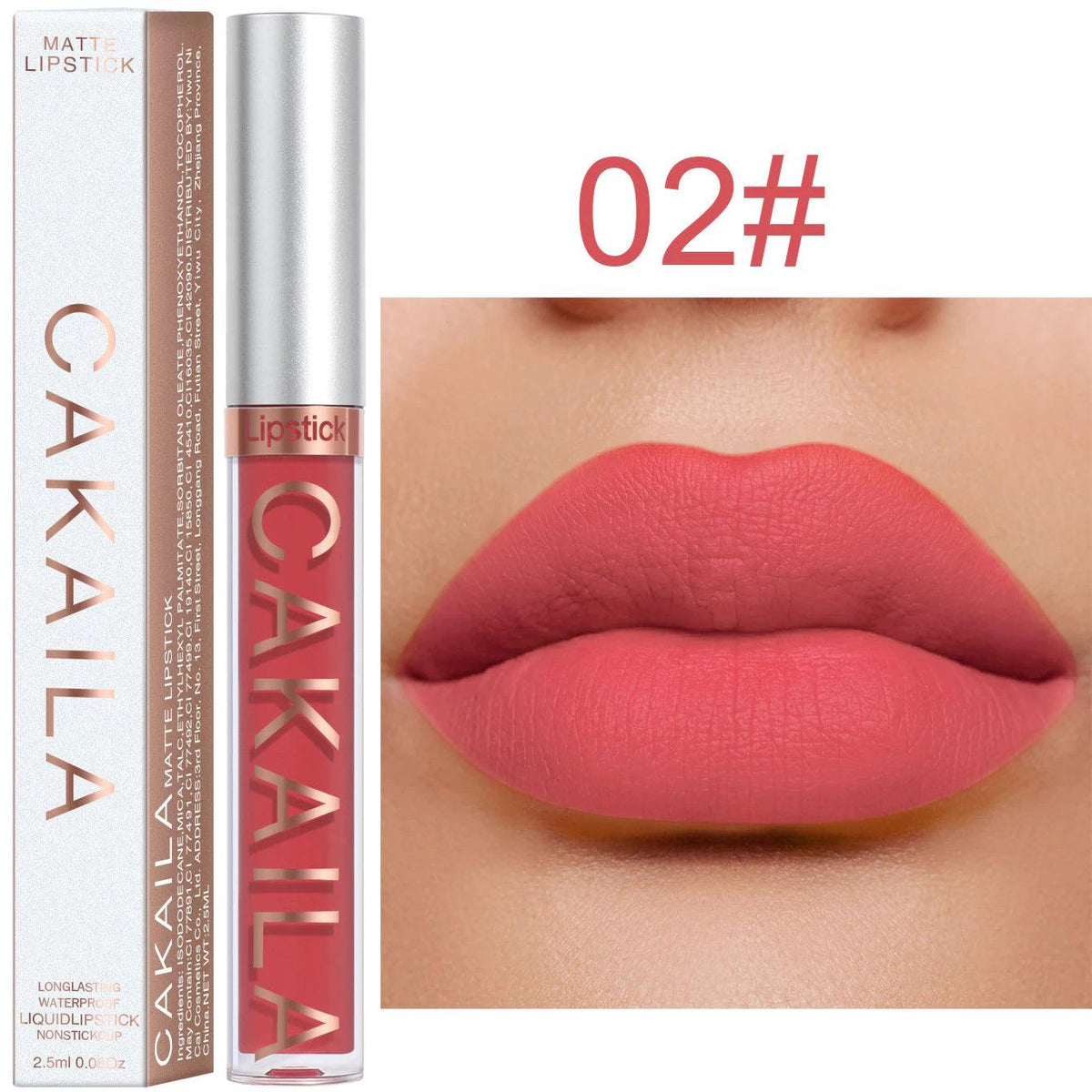 Brilho Labial Fosco | 18 Cores à prova d'água - Luna Fashion Style - 