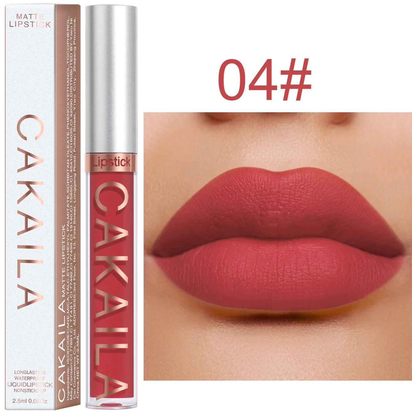 Brilho Labial Fosco | 18 Cores à prova d'água - Luna Fashion Style - 