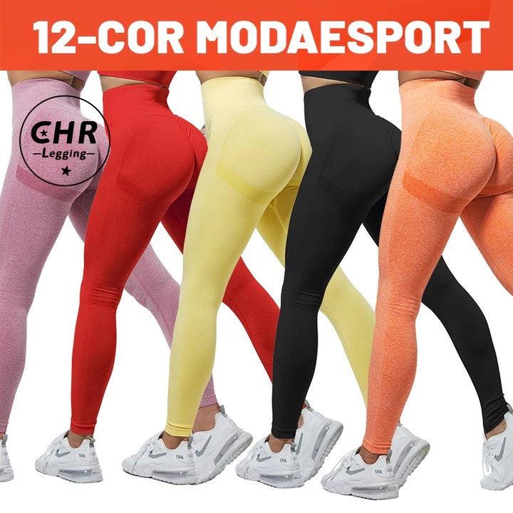 Calças De Legging Fitness - Luna Fashion Style - 