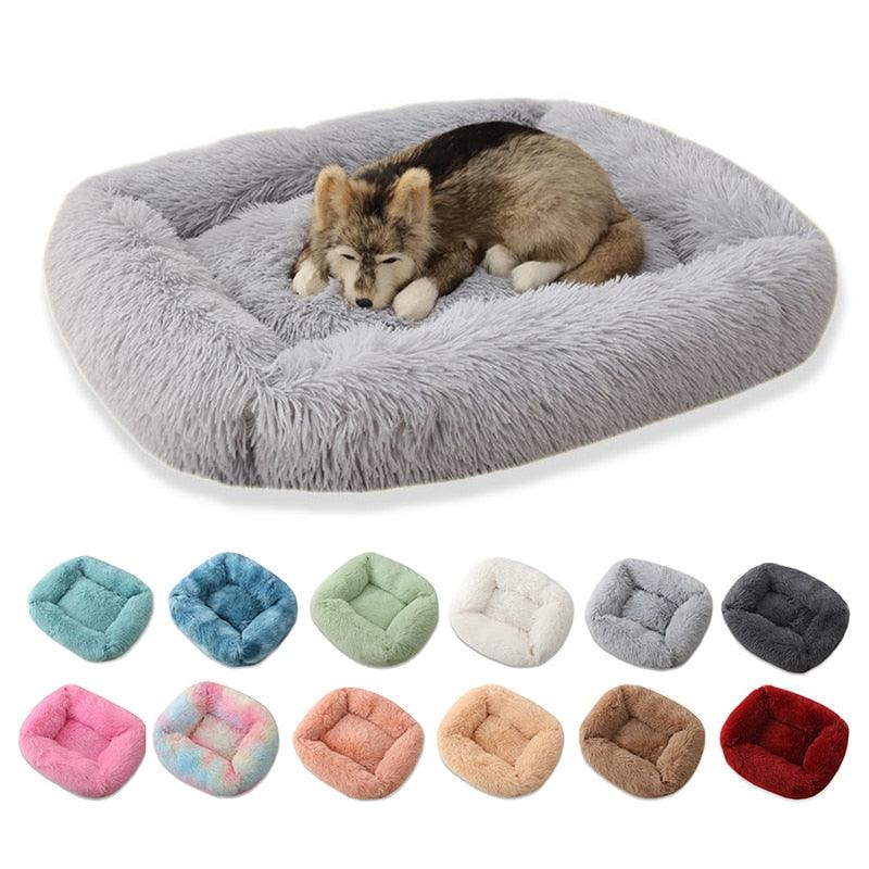 Cama para Cachorros e Gatos - Plush Square - Luna Fashion Style - Camas