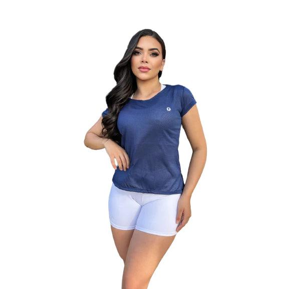 Camiseta GYM Dry Fit Feminina - Luna Fashion Style - 