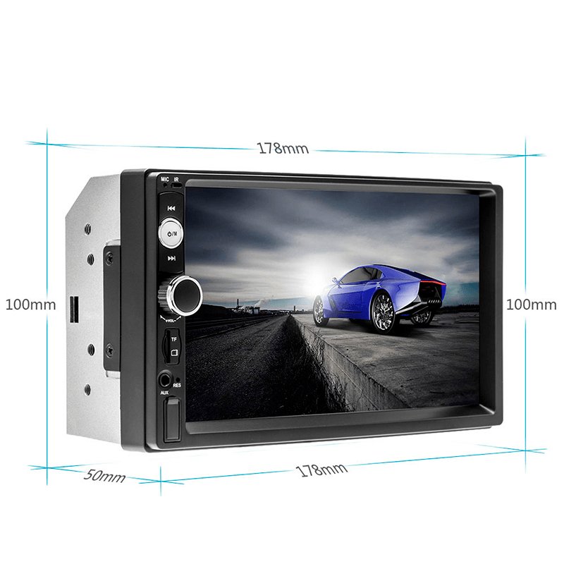 Central Multimídia Universal 7 Polegadas Wifi Gps Mp5 Bluetooth - Luna Fashion Style - Eletrônicos