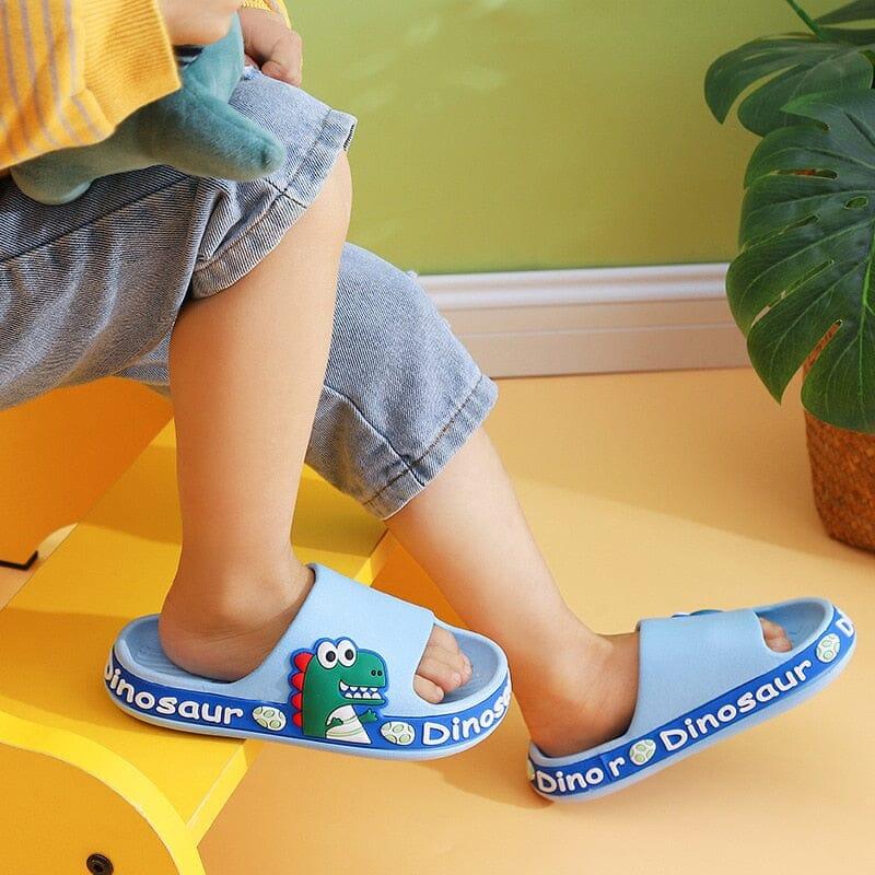 Chinelo Infantil Anti - Derrapante Dino Crocks - Luna Fashion Style - infantil