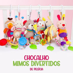 Chocalho | Mimos Divertidos de Pelúcia - Luna Fashion Style - Bonecos e Pelúcias