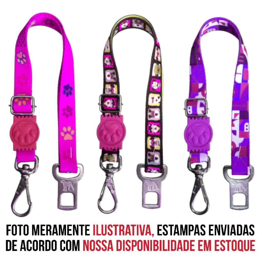 Cinto de Segurança Pet Ajustável - Luna Fashion Style - 