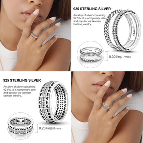Anillo GeoSilver - Plata 925 Minimalista y Sofisticado