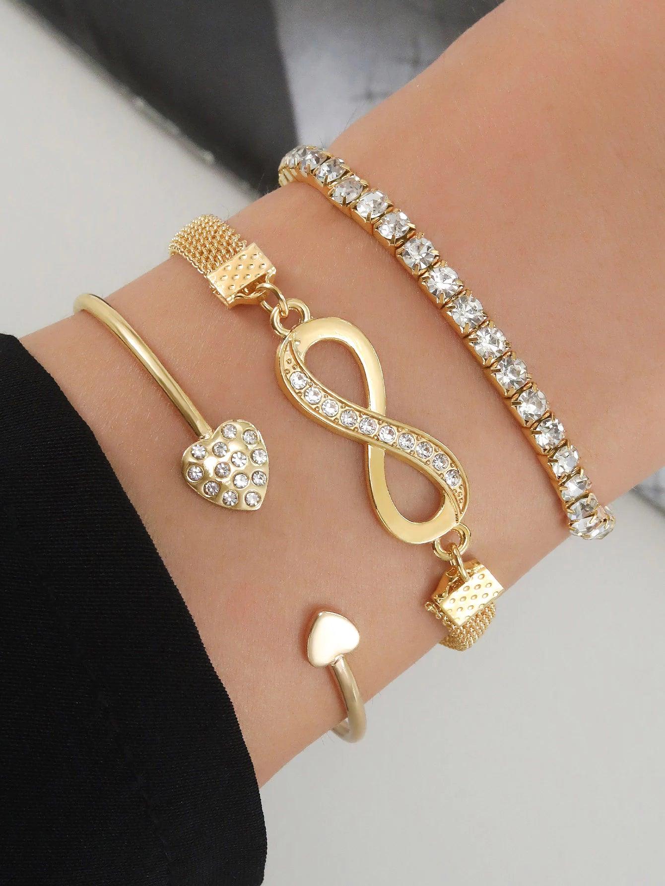 Conjunto de Pulseiras Elegantes - Luna Fashion Style