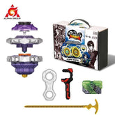 Conjunto Beyblade Com Lançador de Alta Qualidade - Luna Fashion Style - beyblade conjunto