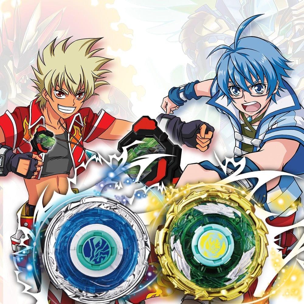 Conjunto Beyblade Com Lançador de Alta Qualidade - Luna Fashion Style - beyblade conjunto