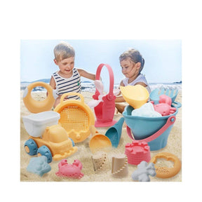 Conjunto De Brinquedos Para Areia/Praia - 17 Peças - Luna Fashion Style - brinquedo