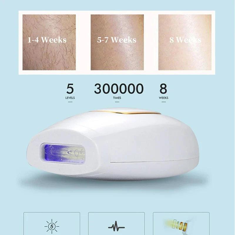 Depilador Laser IPL Profissional Indolor - Luna Fashion Style - 